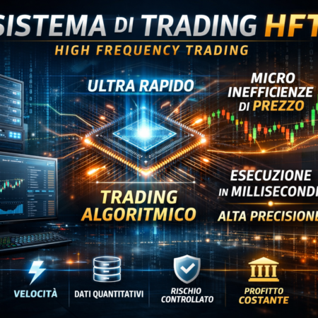 Un sistema HFT di nuova generazione, progettato per operare sui mercati finanziari sfruttando micro-inefficienze di prezzo